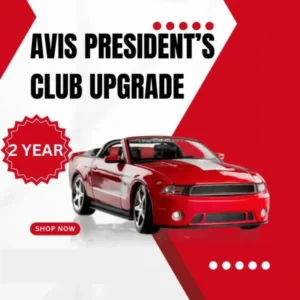 Avis President’s Club Upgrade for 2 Year